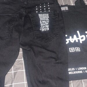 Ksubi Black Skinny Jeans